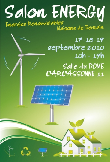 Energy Exhibition posters, press layouts, invitation