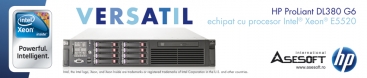 HP ProLiant press layouts and web banner