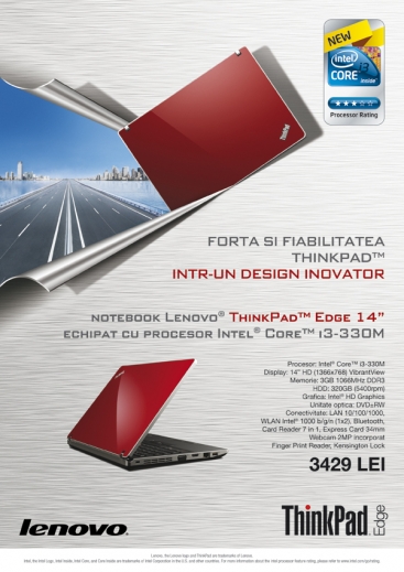 Lenovo Thinkpad A4 flyer