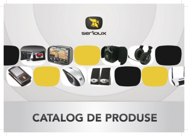 Serioux products brochure A4 landscape, 16 pages