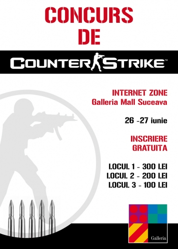 couterstrike contest flyer A5 flyers printed on high gloss paper