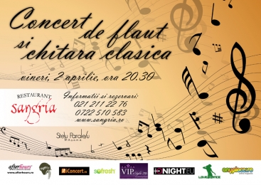 friday night - flute and classic guitar email newsletter and posters