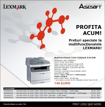 lexmark x363dn 