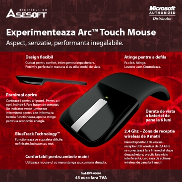 microsoft arc touch mouse 